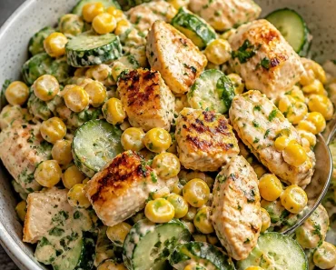 Street Corn Creamy Cucumber Chicken Salad: An Amazing Ultimate Recipe Street Corn Creamy Cucumber Chicken Salad: An Amazing Ultimate Recipe