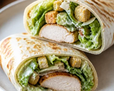 Ultimate Chicken Caesar Wraps: Crispy, Creamy, and Golden-Brown Ultimate Chicken Caesar Wraps: Crispy, Creamy, and Golden-Brown