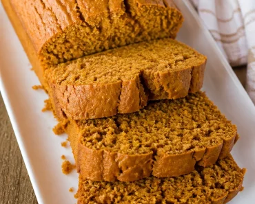 2 Ingredient Pumpkin Spice Bread