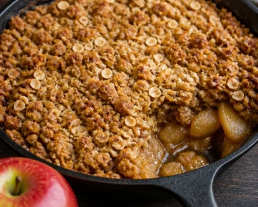 Cast Iron Apple Crisp