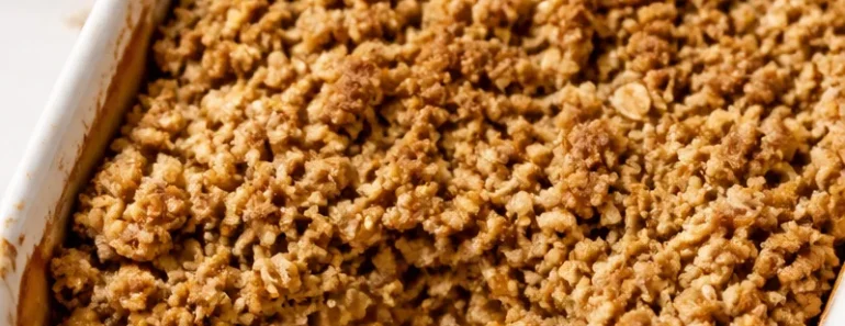 Easiest Apple Crisp