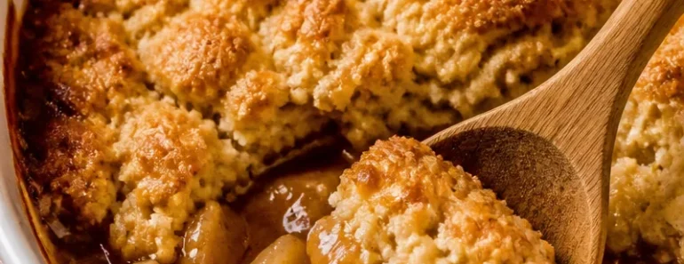 Easy Homemade Apple Cobbler