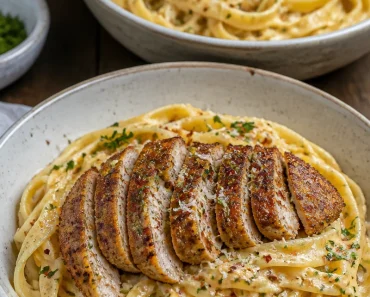 Garlic Parmesan Chicken Pasta