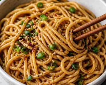 Garlic Sesame Noodles