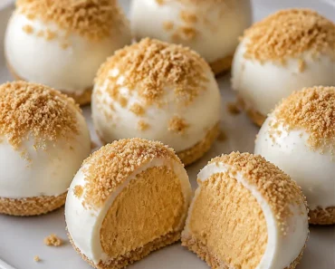 No Bake Pumpkin Cheesecake Balls No Bake Pumpkin Cheesecake Balls