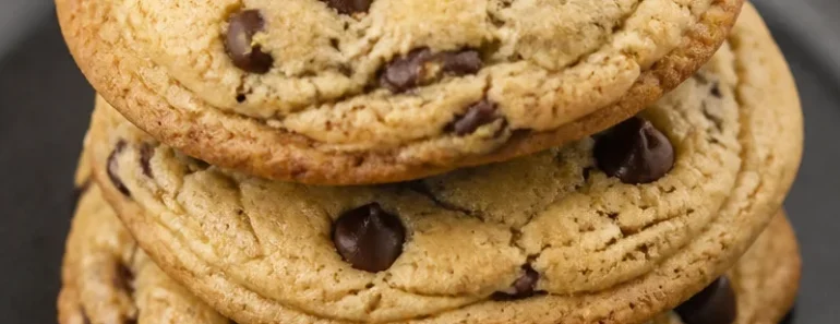 Thick Chocolate Chip Cookies Thick Chocolate Chip Cookies